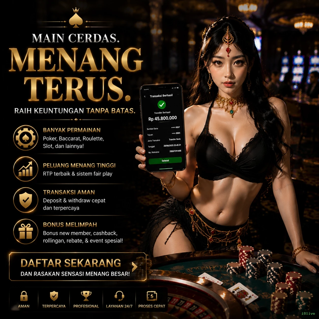 Ulasan Fitur Terbaik yang Ditawarkan i8live