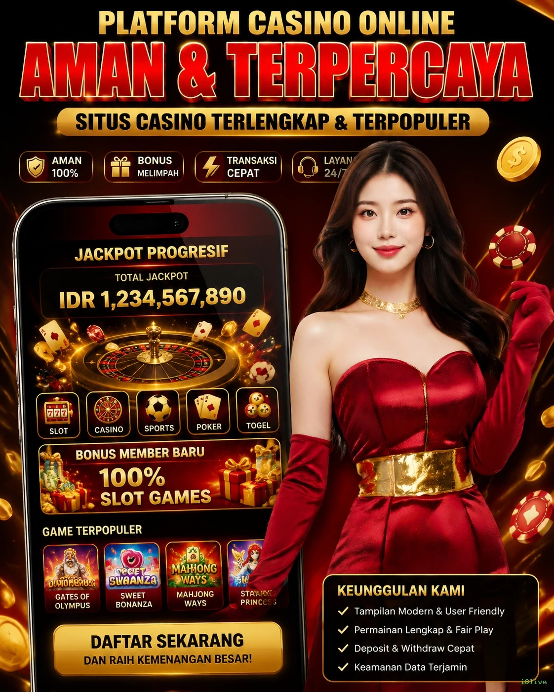 Mengulas Keunggulan Permainan di Situs i8live